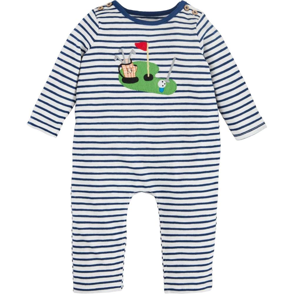 image:imageMud Pie Baby Boys Mud Pie Childrens Golf Stripe 1pcBlue Stripe