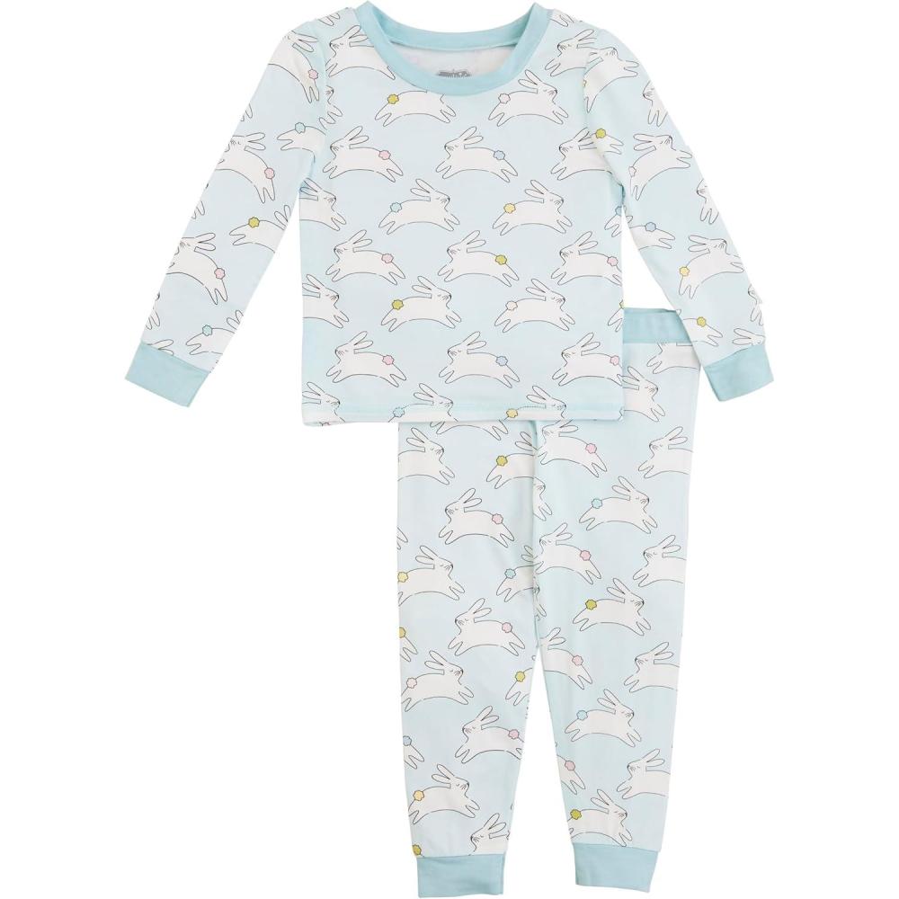 image:imageMud Pie Baby Boys Mud Pie Toddlers Bunny PjsBlue