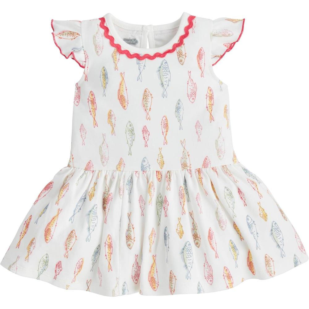 image:imageMud Pie Baby Girls Mud Pie Childrens Girl Fish Tshirt DressFish