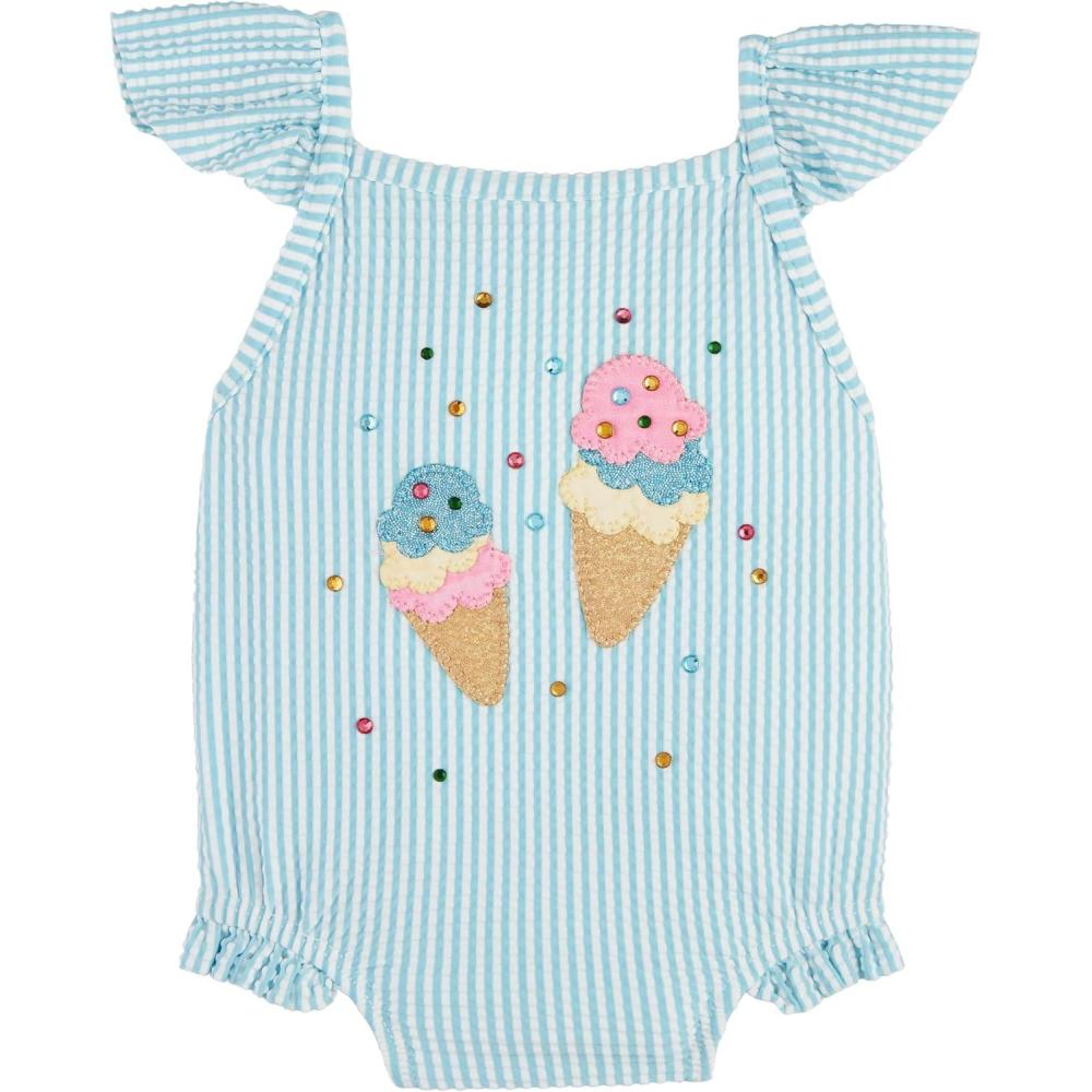 image:imageMud Pie Baby Girls Mud Pie Childrens Seersucker Icecream 1pcIce Cream