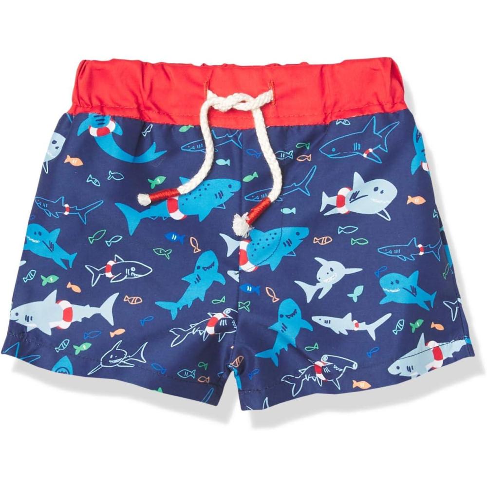 image:imageMud Pie Boys Shark Swim TrunksBlue