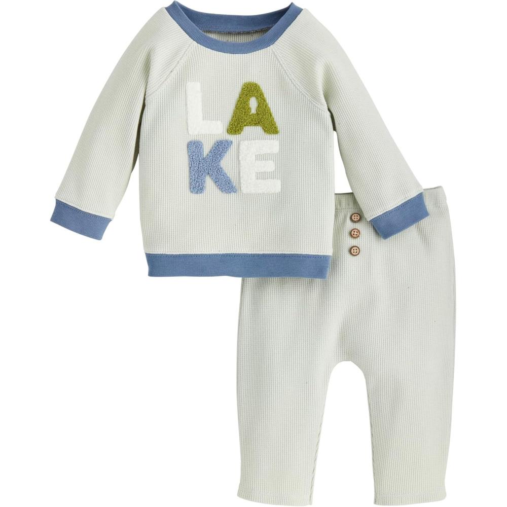 image:imageMud Pie Childrens Lake Applique Pant Set 912M