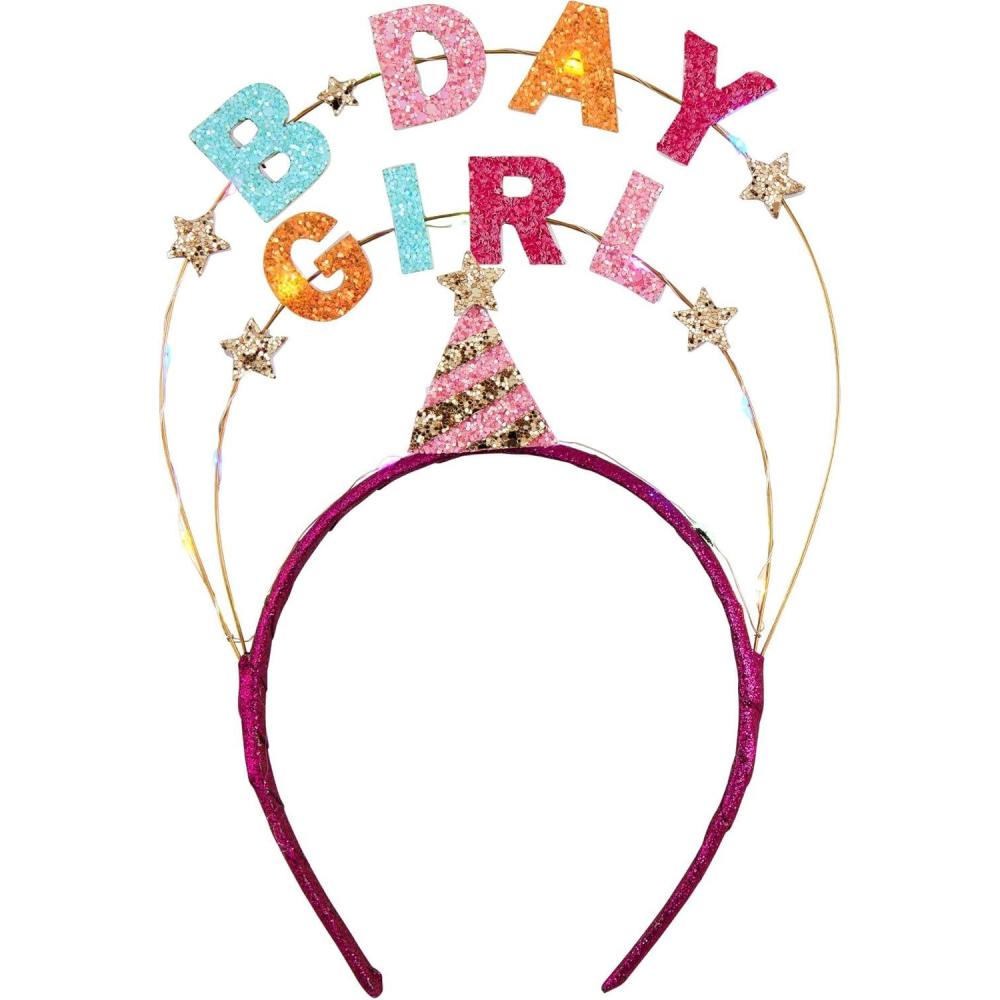 image:imageMud Pie Childrens Light Up Bday Girl Headband