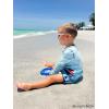 Mud Pie Baby Boy’s Children’s Sailboat App Rashguard Set 6-9M
