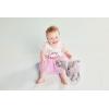 Mud Pie Girls Children’s White Girl Sparkle Tee(White)