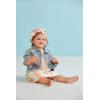 Mud Pie Girls’ Mud Pie Children’s Glitter Patch Denim Jacket(Denim)