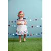 Mud Pie Girls’ Mud Pie Girl Sailboat Poplin Dress;(Sailboat)