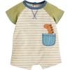 Mud Pie Baby Boys Children’s Dino Applique Shortall(Dino)