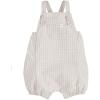 Mud Pie Baby Boys’ Mud Pie Children’s Tan Stripe Romper(Brown)