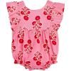 Mud Pie Baby Girls’ Mud Pie Children’s Hot Pink Ruffle Print Bubble(Pink Floral)