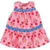 Mud Pie Baby Girls’ Mud Pie Children’s Mixed Print Dress(Pink Floral)