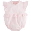 Mud Pie Baby Girls’ Mud Pie Children’s Pink Check Ruffle Bubble(Mini Pink Check)