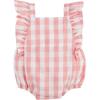 Mud Pie Baby Girls’ Mud Pie Children’s Pink Gingham Bubble(Gingham)