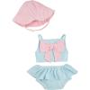 Mud Pie Baby Girls’ Mud Pie Children’s Seersucker Baby 3pc Set(Seersucker)