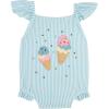 Mud Pie Baby Girls’ Mud Pie Children’s Seersucker Icecream 1pc(Ice Cream)