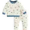 Mud Pie Children’s Dino Print Set; 9-12M