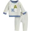 Mud Pie Children’s Lake Applique Pant Set; 9-12M