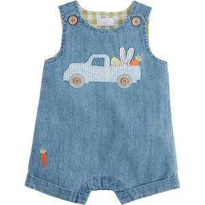 Mud Pie Baby Boys’ Mud Pie Children’s Denim Easter Jon Jon(Denim)