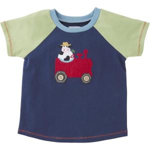 Mud Pie Baby Boys Tractor Tee(Cow)