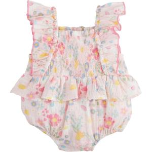Mud Pie Baby Girls’ Mud Pie Children’s Easter Floral Bubble(Floral)