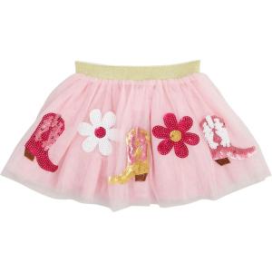 Mud Pie Baby Girls’ Mud Pie Children’s Western Sequin Tutu(Pink)
