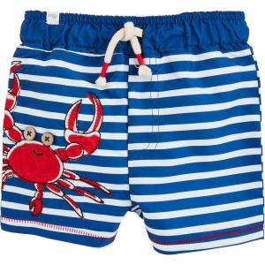 Mud Pie Boys Boys Crab Applique Trunk(Crab)