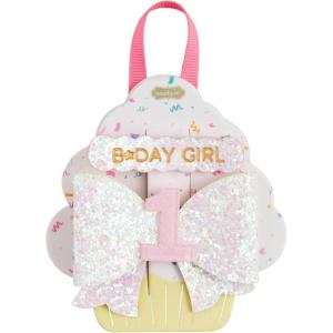 Mud Pie Children’s Pink One Birthday Hair Clips