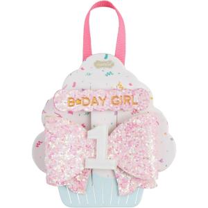 Mud Pie Children’s White One Birthday Hair Clips