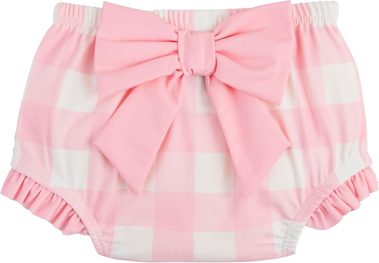 image:imageMud Pie Baby Girls Mud Pie Childrens Smocked Bow 2pcPink Check