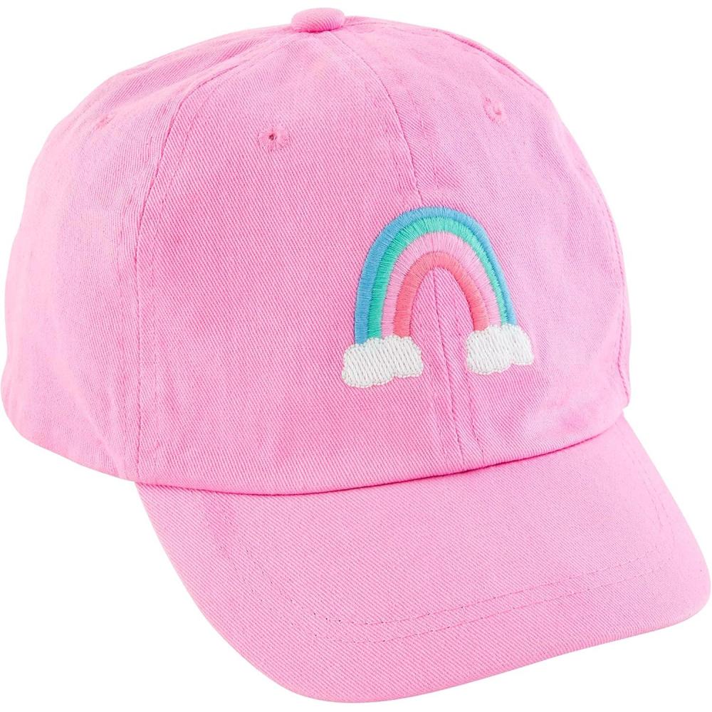 image:imageMud Pie babygirls Mud Pie Toddler Girl Embroidered HatRainbow