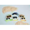 Mud Pie Boys Baby Sunglasses With Strap Set(Tortoise Aviator)