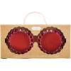 Mud Pie girls Cat Eye(Red)