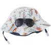 Mud Pie Baby Boys’ Baby Sun Hat and Sunglasses Set(Fishing Lure)