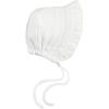Mud Pie Children’s Ivory Smocked Bonnet; NB-3M