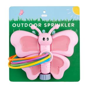 Mud Pie Kids Pink Outdoor Sprinkler ; 8 1/2″ X 6 1/2″