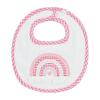 Mud Pie Kids Rainbow Terry Bib; 9 1/2″ X 8 1/2″