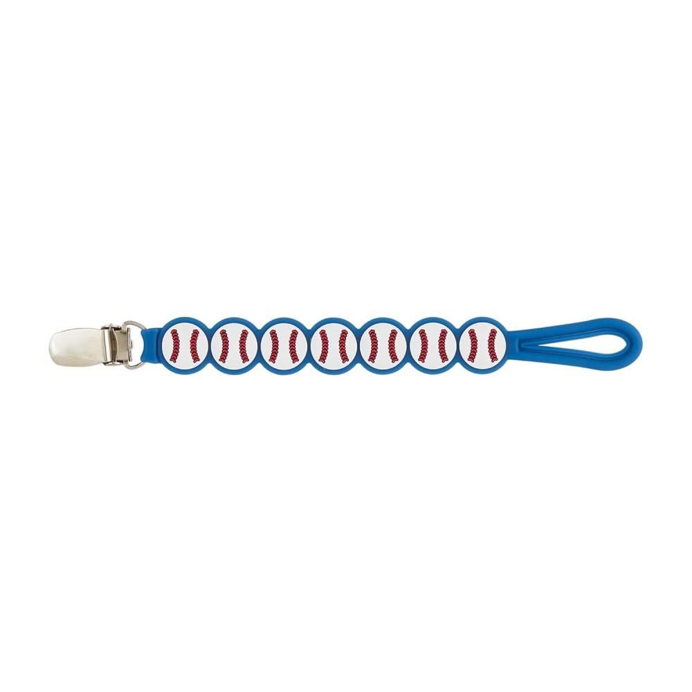 image:imageMud Pie Kids Baseball Silicone Pacy Strap 7