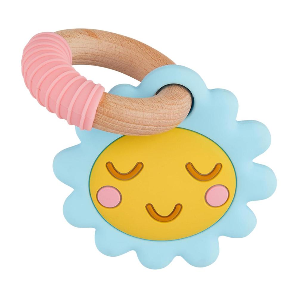 image:imageMud Pie Kids Flower Ring Silicone Teether Approx 3 X 4