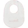 Mud Pie Children’s Sweet Chainstitch Bib; One Size Fits Most