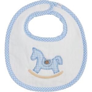 Mud Pie Children’s Rocking Horse Bib; One Size Fits Most