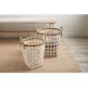 Mud Pie Rattan Basket Set