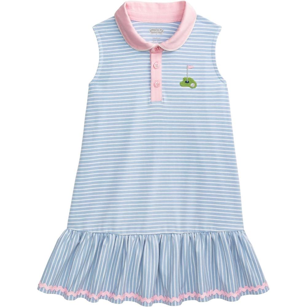 image:imageMud Pie Toddler Girl Collared Knit Golf Dress