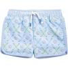 Mud Pie Toddler Boy Golf Swim Trunk(Blue)