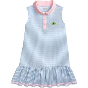 Mud Pie Toddler Girl Collared Knit Golf Dress