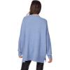 Mud Pie Women’s Mud Pie Women Monica Crew Neck Sweater(Blue)