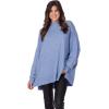 Mud Pie Women’s Mud Pie Women Monica Crew Neck Sweater(Blue)