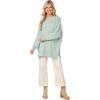 Mud Pie Women’s Mud Pie Women Monica Crew Neck Sweater(Green)