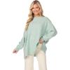 Mud Pie Women’s Mud Pie Women Monica Crew Neck Sweater(Green)