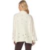 Mud Pie Women’s Mud Pie Women Novie Pom Pom Sweater(White)