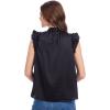 Mud Pie Women’s Mud Pie Women’s Townes Top(Black)
